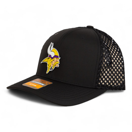 Minnesota Vikings 3D Snapback Tilikum Trucker Hat- Black