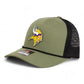 Minnesota Vikings 3D Snapback Trucker Rope Hat- Loden/ Black