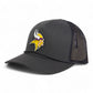 Minnesota Vikings 3D Snapback Trucker Rope Hat- Charcoal