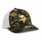 Minnesota Vikings 3D Snapback Trucker Hat- Army Camo/ White