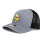 Minnesota Vikings 3D Snapback Trucker Hat- Heather Grey/ Black