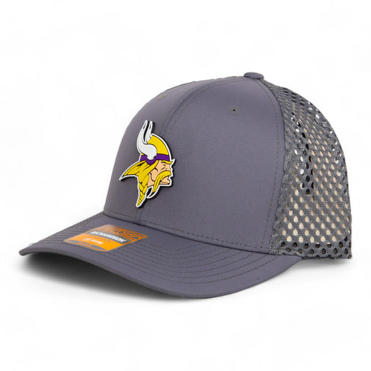 Minnesota Vikings 3D Snapback Tilikum Trucker Hat- Charcoal