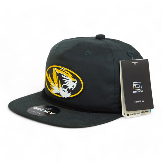 Missouri Tigers 3D Classic Rope Hat- Charcoal/ Black