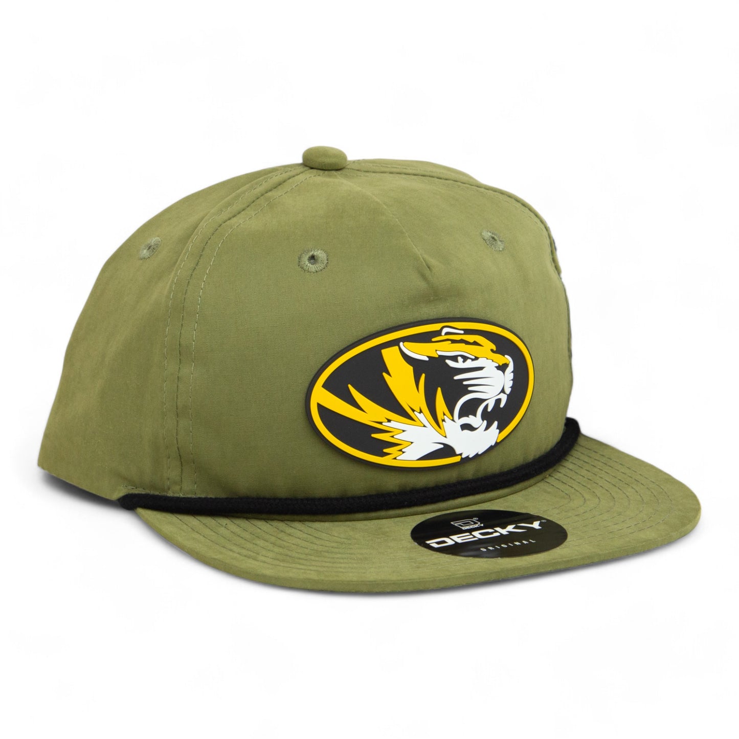 Missouri Tigers 3D Classic Rope Hat- Loden/ Black