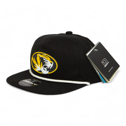 Missouri Tigers 3D Classic Rope Hat- Black/ White