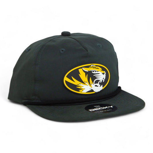 Missouri Tigers 3D Classic Rope Hat- Charcoal/ Black