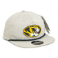 Missouri Tigers 3D Perforated Rope Hat- Grey/ Charcoal