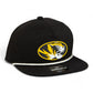 Missouri Tigers 3D Perforated Rope Hat- Black/ White