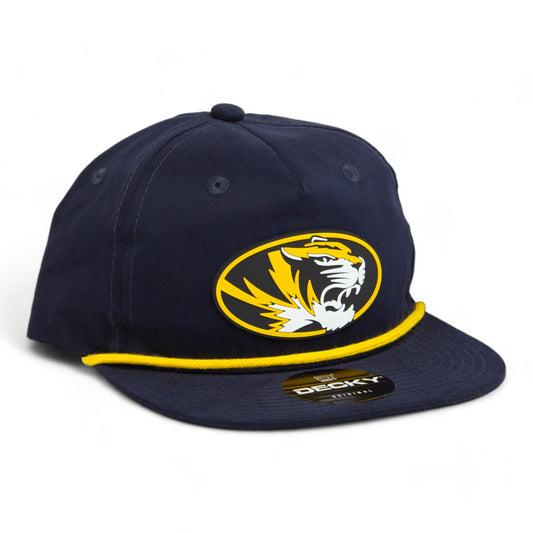 Missouri Tigers 3D Classic Rope Hat- Navy/ Gold