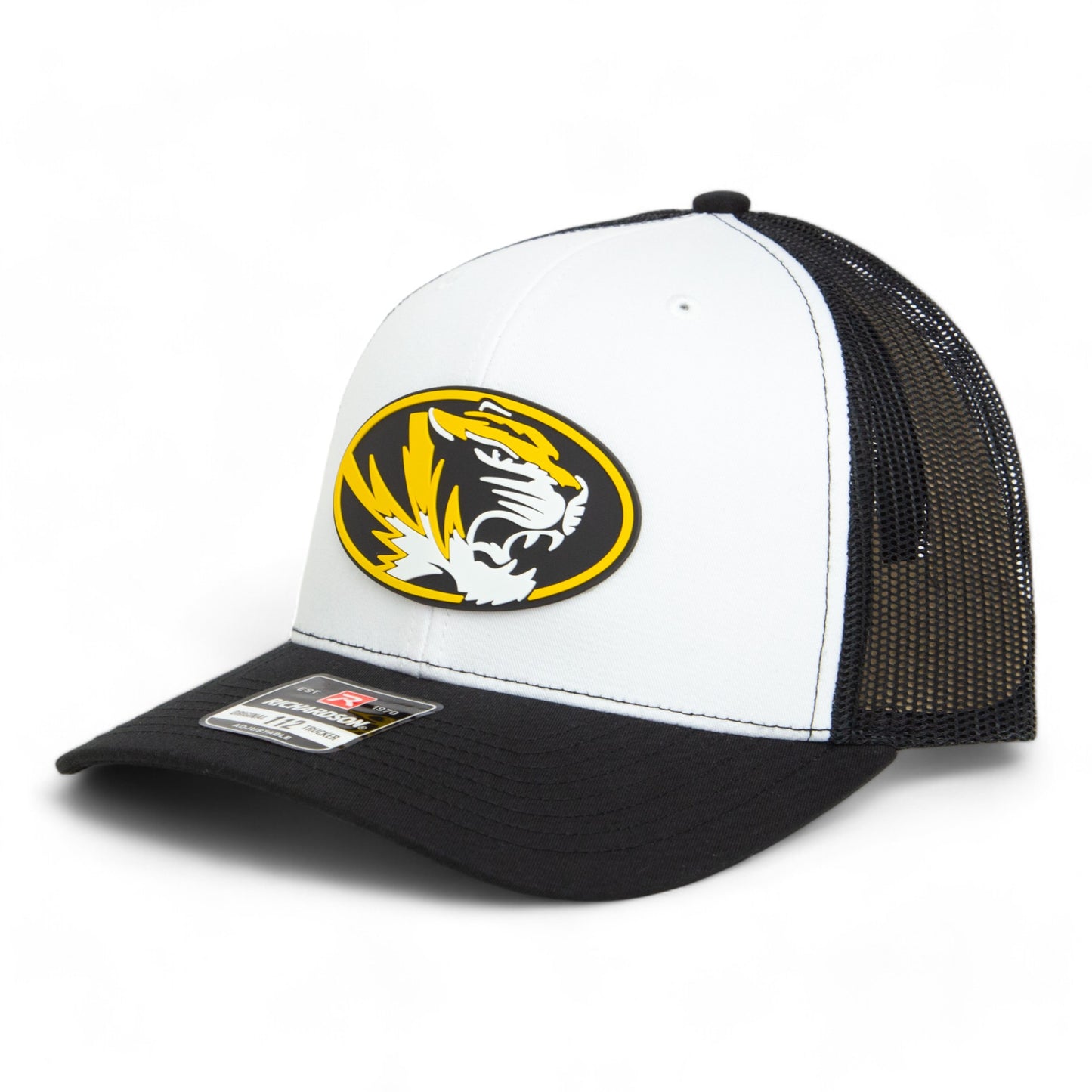 Missouri Tigers 3D Snapback Trucker Hat- White/ Black