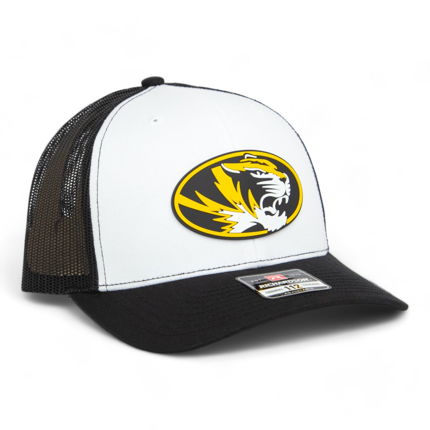 Missouri Tigers 3D Snapback Trucker Hat- White/ Black