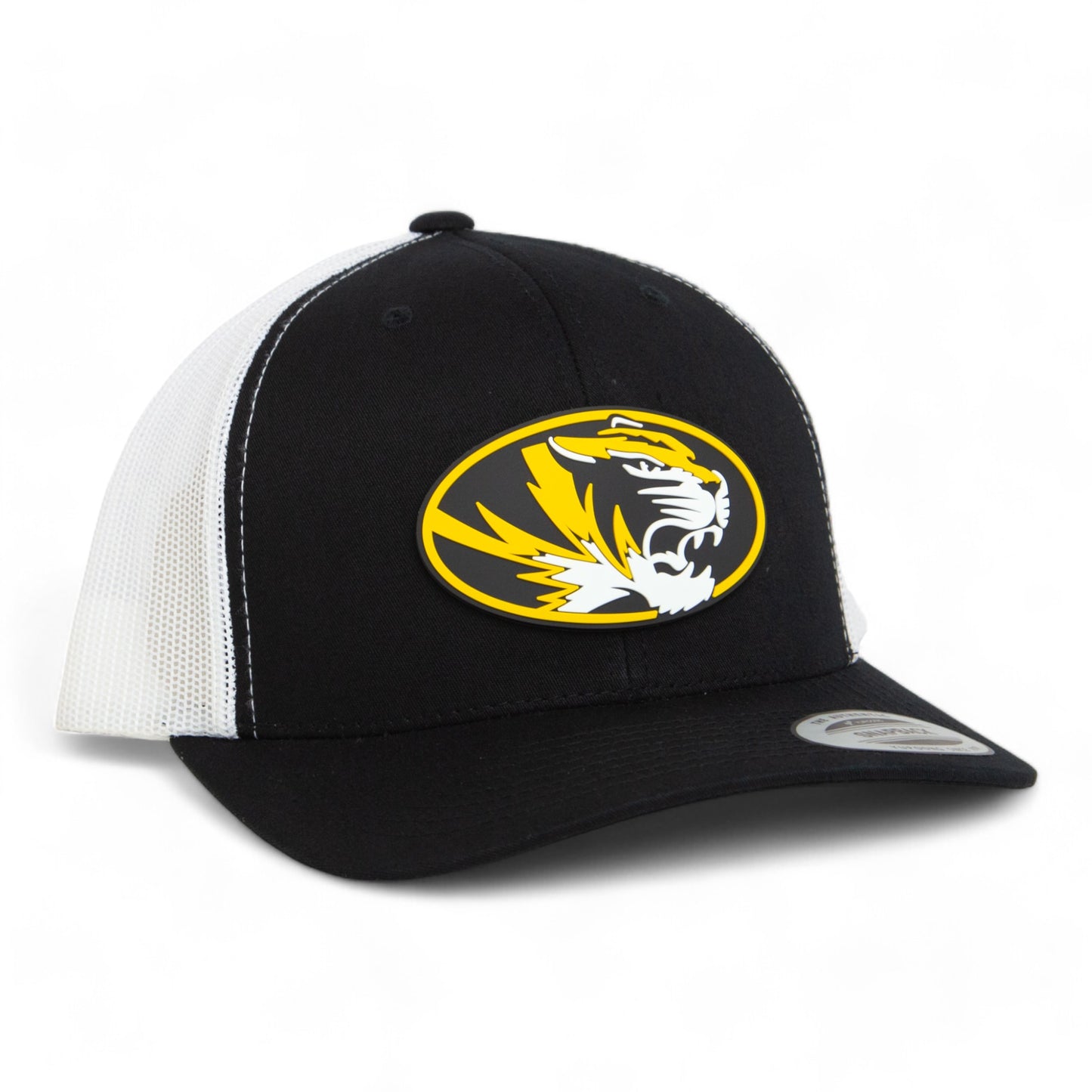 Missouri Tigers 3D YP Snapback Trucker Hat- Black/ White