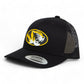 Missouri Tigers 3D YP Snapback Trucker Hat- Black