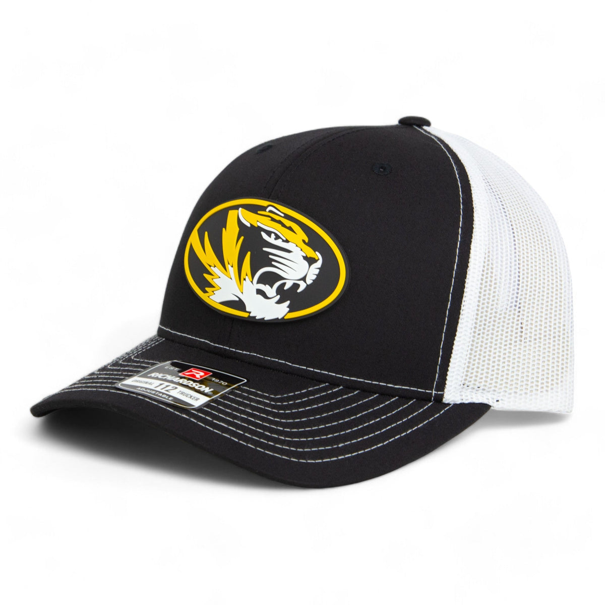 Purdue Boilermaker Special 3D Snapback Trucker Hat- Black/ White