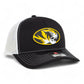 Missouri Tigers 3D Snapback Trucker Hat- Black/ White