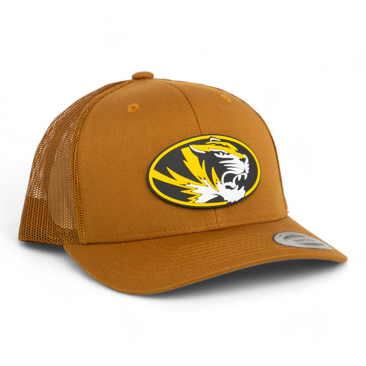 Missouri Tigers 3D YP Snapback Trucker Hat- Caramel