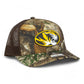 Missouri Tigers 3D Snapback Trucker Hat- Realtree Edge/ Brown