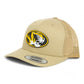 Missouri Tigers 3D YP Snapback Trucker Hat- Tan