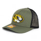 Missouri Tigers 3D Snapback Tilikum Trucker Hat- Loden/ Black