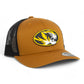 Missouri Tigers 3D YP Snapback Trucker Hat- Caramel/ Black