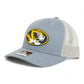 Missouri Tigers 3D Snapback Trucker Hat- Heather Grey/ Light Grey