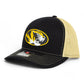 Missouri Tigers 3D Snapback Trucker Hat- Black/ Vegas Gold