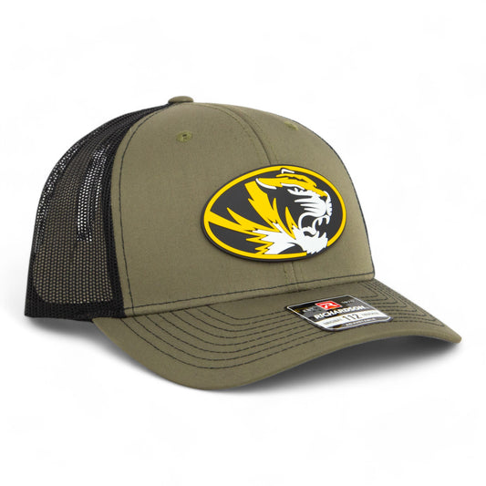 Missouri Tigers 3D Snapback Trucker Hat- Loden/ Black