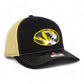 Missouri Tigers 3D Snapback Trucker Hat- Black/ Vegas Gold