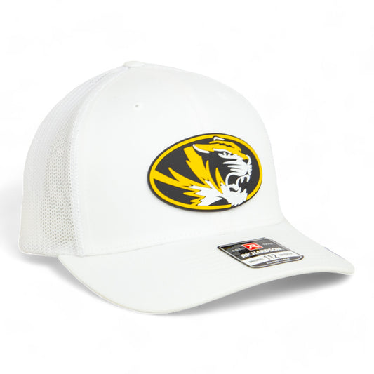 Missouri Tigers 3D Snapback Trucker Hat- White