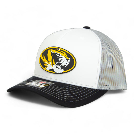 Missouri Tigers 3D Snapback Trucker Hat- White/ Grey/ Black