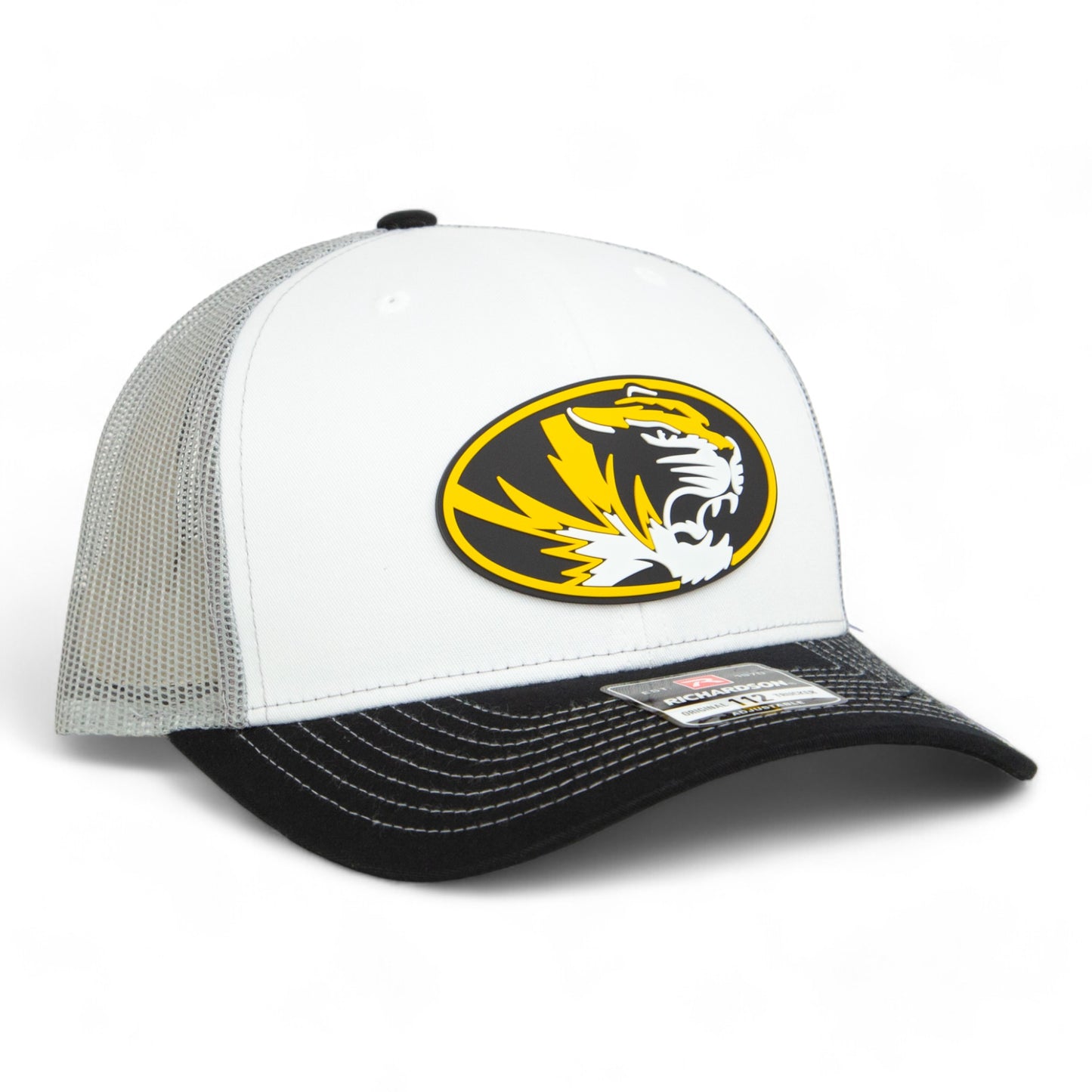 Missouri Tigers 3D Snapback Trucker Hat- White/ Grey/ Black