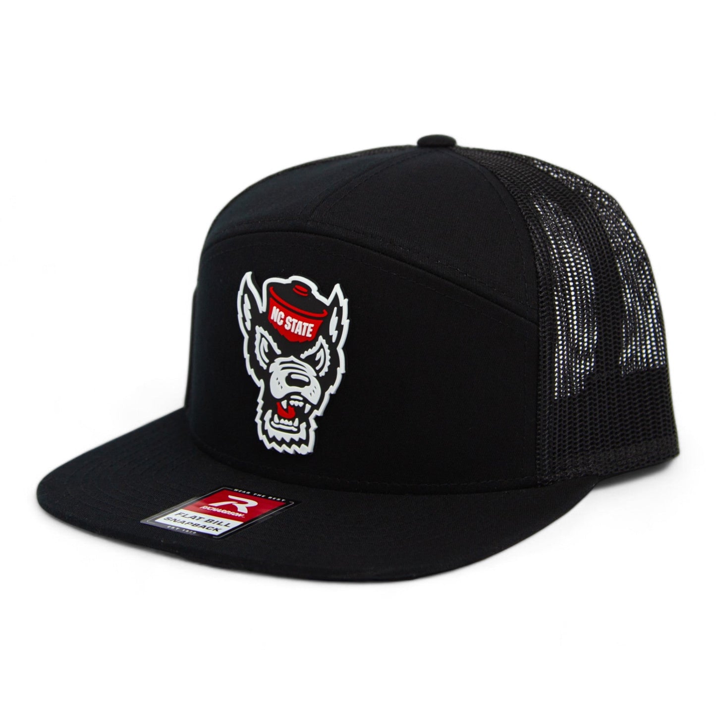 NC State Wolfpack 2024 Final Four 3D Snapback Seven-Panel Flat Bill Trucker Hat- Black