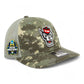 NC State Wolfpack 2024 Men's College World Series 3D Snapback Trucker Hat- Military Digital Camo