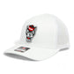 NC State Wolfpack 2024 Men's College World Series 3D Snapback Trucker Hat- White