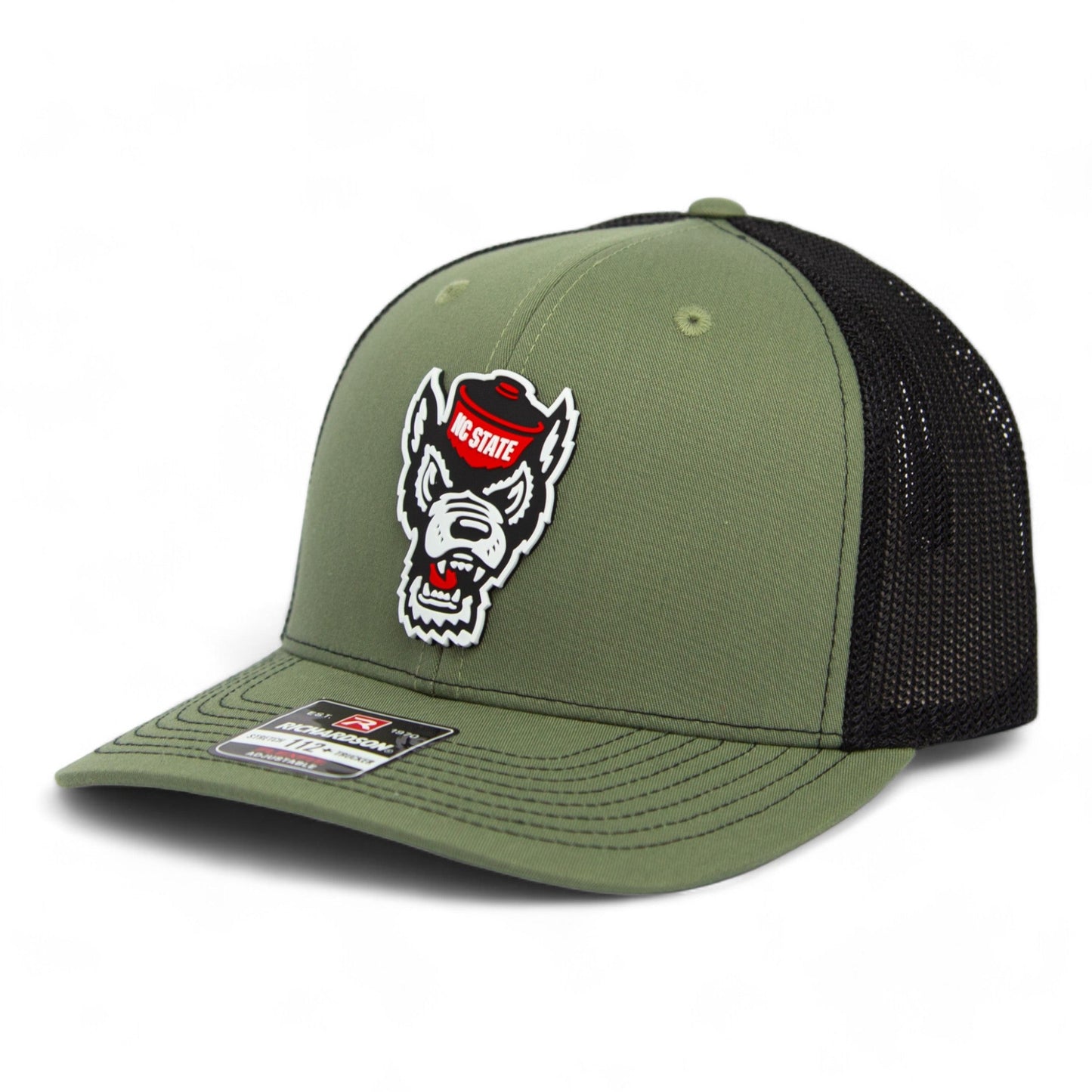 NC State Wolfpack 3D Snapback Trucker Hat- Loden/ Black