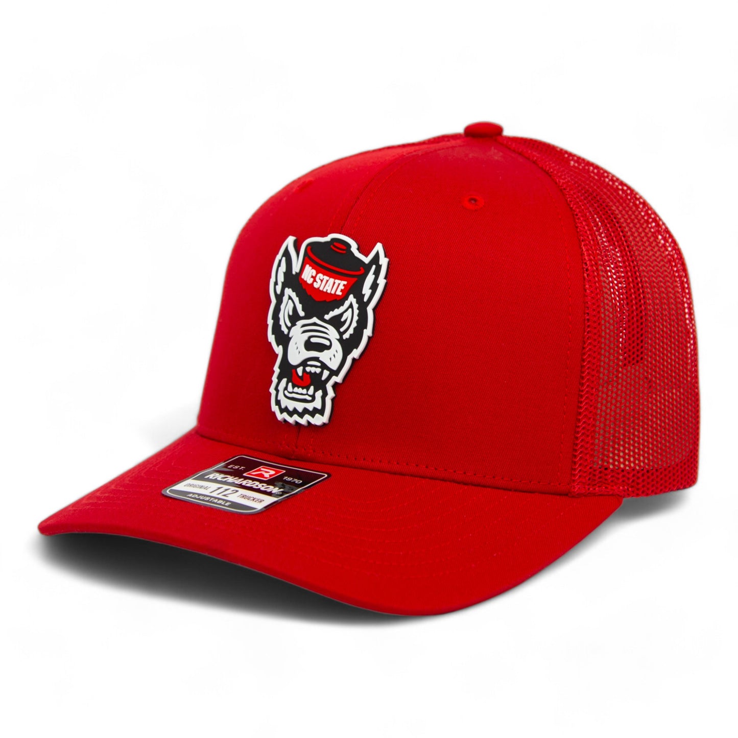 NC State Wolfpack 2024 Men's College World Series 3D Snapback Trucker Hat- Red