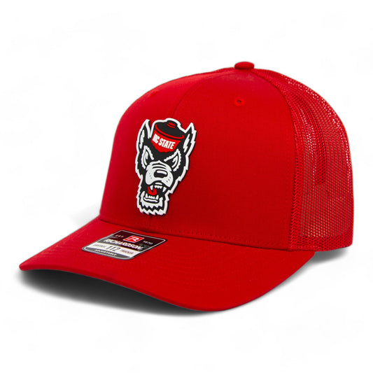 NC State Wolfpack 3D Snapback Trucker Hat- Red