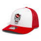 NC State Wolfpack 2024 Men's College World Series 3D Snapback Trucker Hat- White/ Red