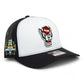 NC State Wolfpack 2024 Men's College World Series 3D Snapback Trucker Hat- White/ Black