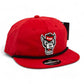 NC State Wolfpack 3D Classic Rope Hat- Red/ Black