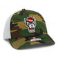 NC State Wolfpack 3D Snapback Trucker Hat- Army Camo/ White