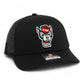 NC State Wolfpack 3D Snapback Trucker Hat- Black