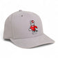 NC State Wolfpack Strutting Wolf 3D Snapback Canvas Hat- Grey