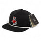 NC State Wolfpack Strutting Wolf 3D Perforated Rope Hat- Black/ White