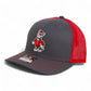 NC State Wolfpack Strutting Wolf 3D Snapback Trucker Hat- Charcoal/ Red