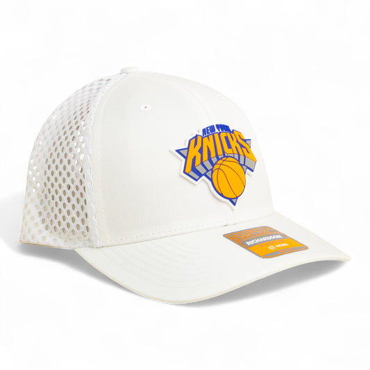 New York Knicks 3D Snapback Tilikum Trucker Hat- White