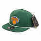 New York Knicks 3D Perforated Rope Hat- Forest/ White