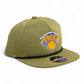 New York Knicks 3D Perforated Rope Hat- Loden/ Black