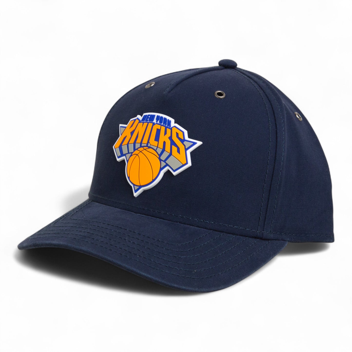 New York Knicks 3D Snapback Canvas Hat- Navy