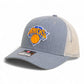 New York Knicks Snapback Trucker Hat- Heather Grey/ Light Grey